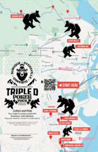 Poker Tour and Fun Race Map of Stops Triple D 2026